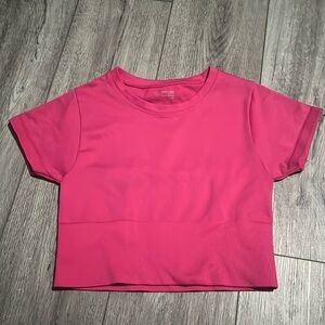 Offline Aerie Seamless Cropped Shirt